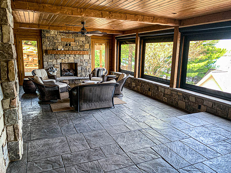 Indoor Stamped Service